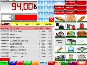 Market Barkod Satış Sistemi