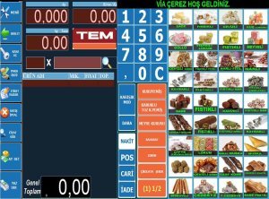 Pos Terazi Kuruyemiş Sistemi