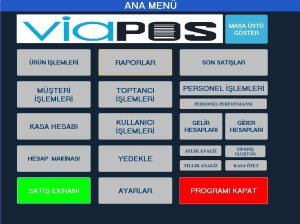 Manav Sistemi Pos Terazi