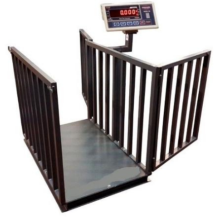 600 Kg 80x100 Cm Küçük Baş Hayvan Baskülü