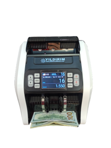 YILDIRIM Pro Mix Para Sayma Makinesi / Dolar Karışık Sayma ve Sahte Para Tespit Etme (USD-EURO-TL)