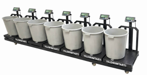 Plus 7 Li Hisse Pay Baskülü (Kovalı Arabalı Model )