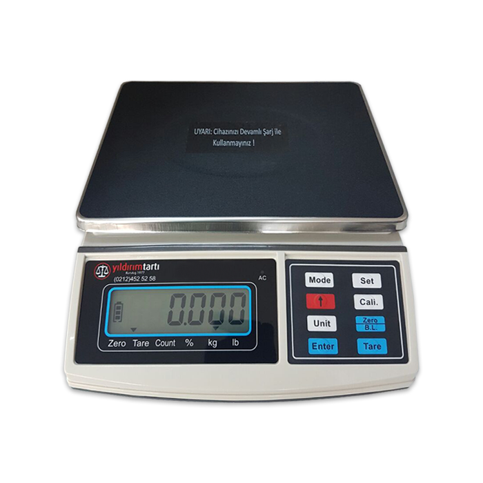 JCS-B 30 Kg 1 Gr Tartım Terazisi