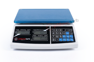 ACS 30 Kg 5 Gr Bakanlık Onaylı Mühürlü Fiyat Hesaplamalı Terazi