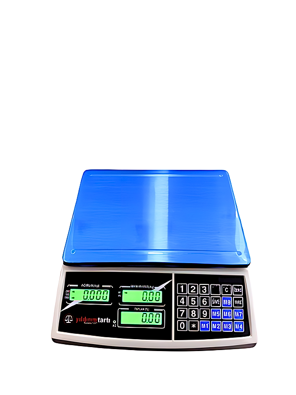 ACS 30 Kg 5 Gr Bakanlık Onaylı Mühürlü Fiyat Hesaplamalı Terazi