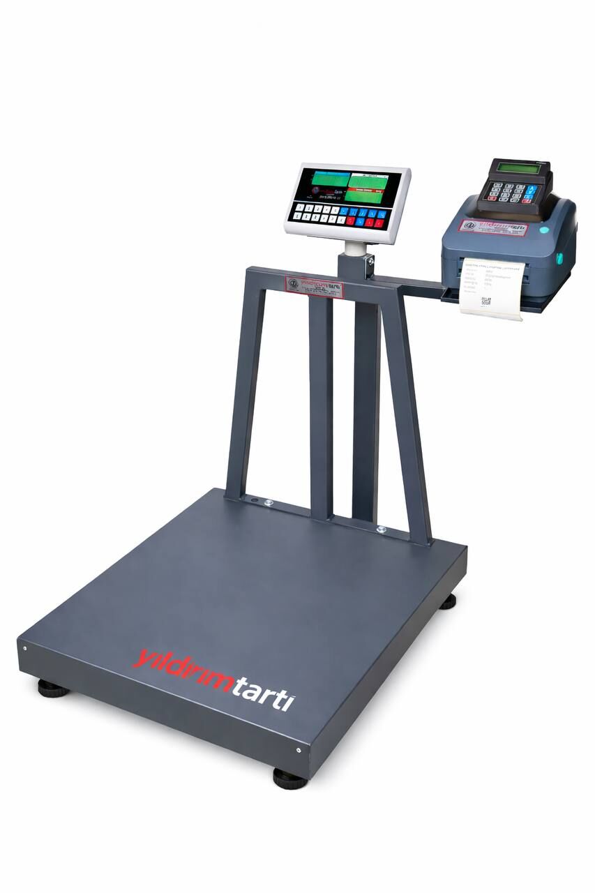 Etiket Yazıcılı 150 Kg 50x60 Cm Sayıcı Baskül