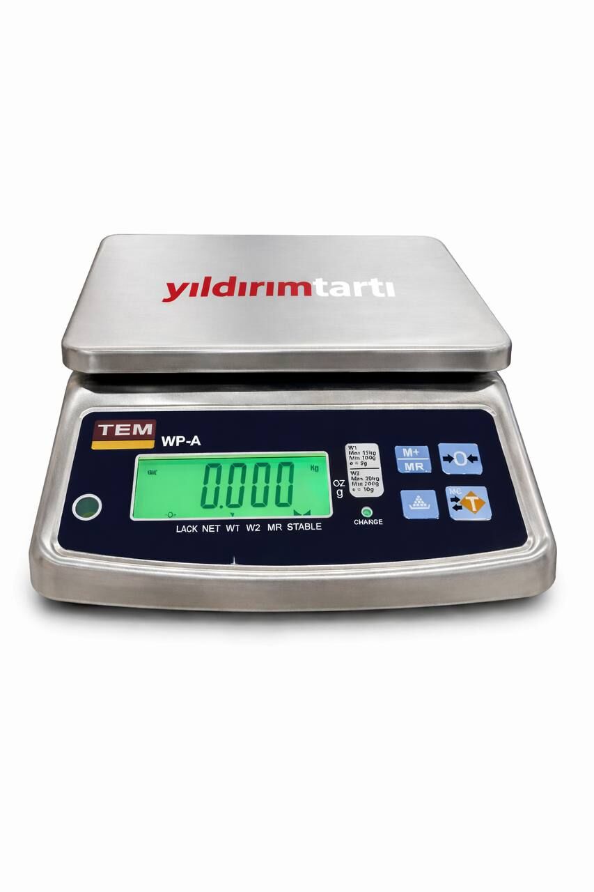 WP-A  6 Kg 1 Gr Paslanmaz Terazi ( ONAYLI )