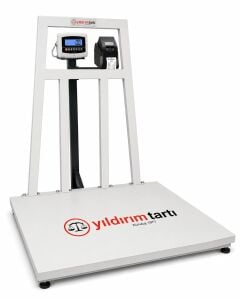 YP-501  120X120 Cm 2000 Kg Etiket Yazıcılı Baskül