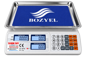 40 Kg 2 Gr Fiyat Hesaplamalı Terazi